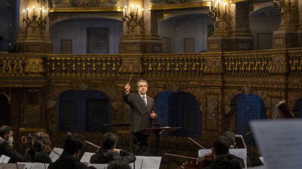 Riccardo Muti, una serata a corte: 