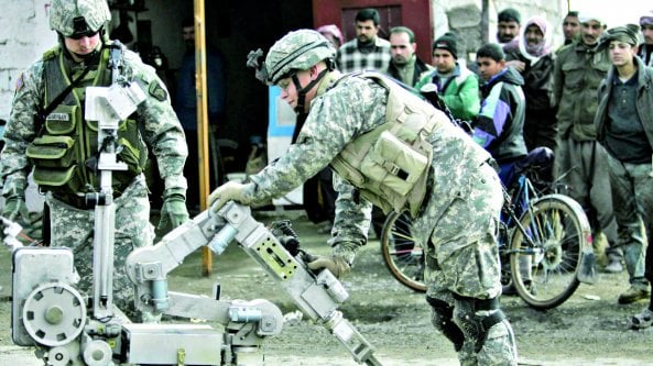 I nuovi robot intelligenti  in prima linea con i soldati