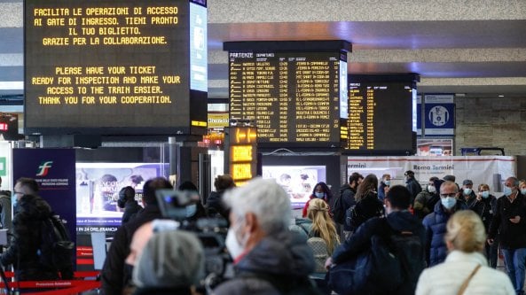 I viaggiatori a Stazione Termini: 