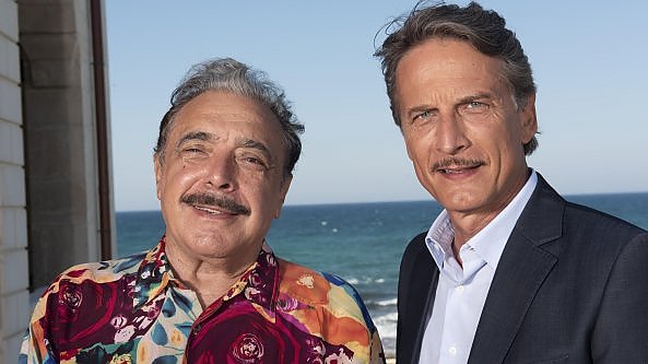 Cesare Bocci e Nino Frassica, fratelli coltelli. 