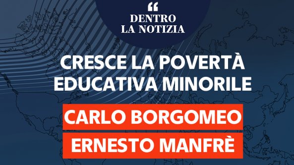 Italia, cresce la povertà educativa minorile