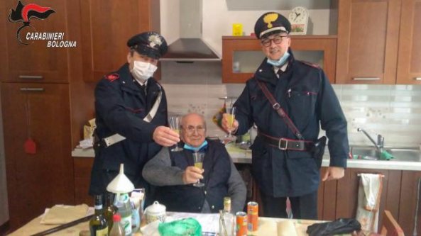 Fiorenzo, 94 anni, ai carabinieri: 