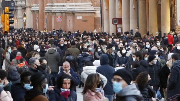 Centro transennato nel weekend