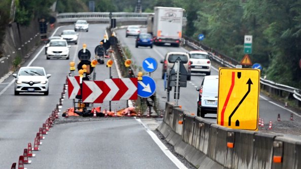 Autostrade, in Liguria ancora dieci anni di cantieri e code