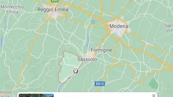 Scossa in Emilia di 3.3 gradi