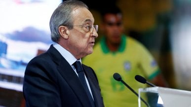 Real Madrid, Florentino Perez lancia la Superlega europea: 