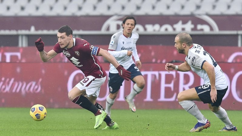 Diretta Torino-Bologna 0-0: squadre al riposo