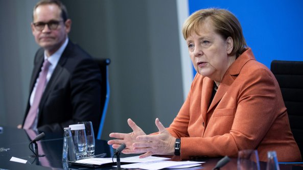 Coronavirus, il lockdown leggero non ha funzionato e la Germania chiude negozi e scuole