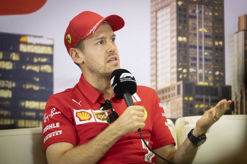 Vettel, l'ultimo Gp in Rosso e... in rosso
