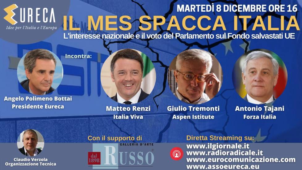 Il Mes che spacca tutta l'Italia: parlano Renzi, Tajani, Tremonti