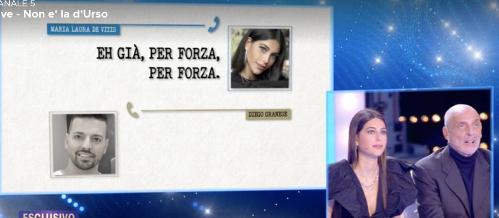 L'audio incastra la fidanzata di Brosio: 