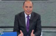 Sanremo sfora e Porta a Porta va in onda tardi. Bruno Vespa sbotta