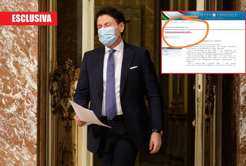Clamorosa gaffe sul decreto ​Stop sul Natale? Nel 2021...