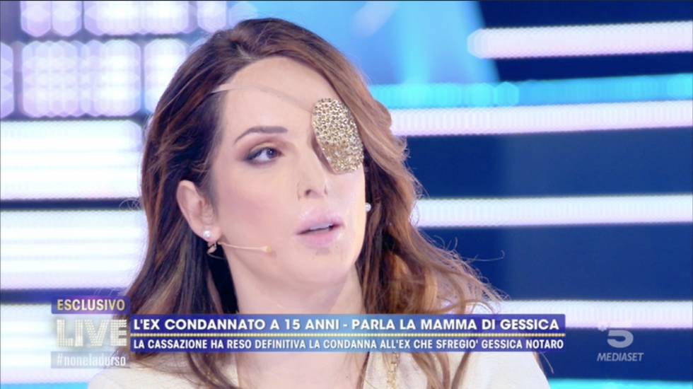 Lo sfogo di Jessica Notaro in tv: 