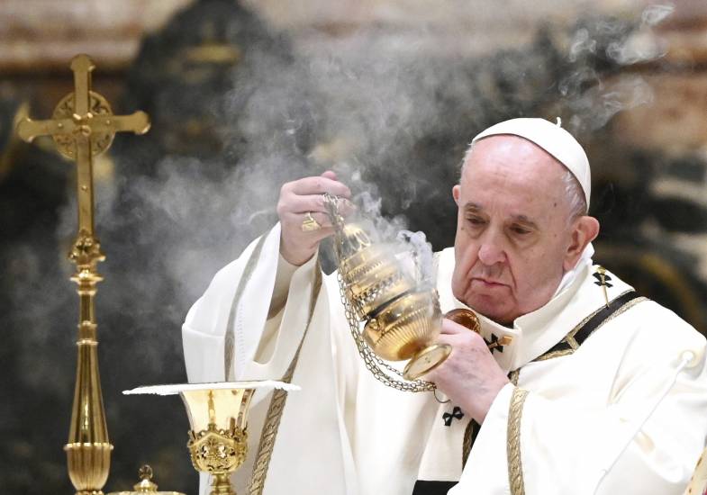 Il vaccino nel messaggio di Natale di Papa Francesco: 