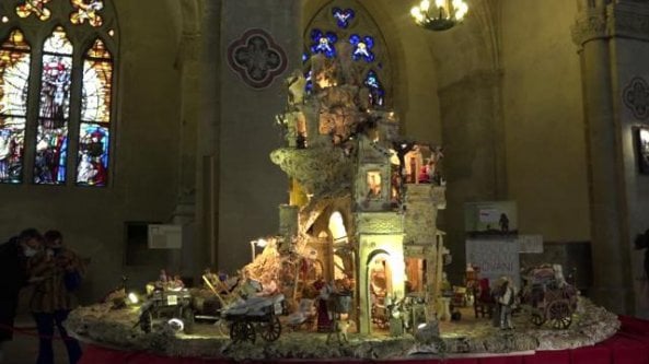 Natale, a Napoli un presepe di pizza per celebrare riconoscimento Unesco