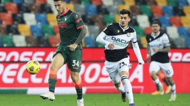 Udinese-Crotone 0-0: friulani spreconi, regge il muro calabrese