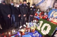 Quagliarella e Ranieri ai Quartieri Spagnoli: l'omaggio a Maradona