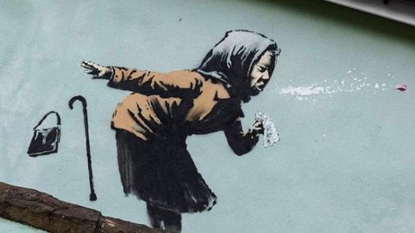 Banksy torna a Bristol: ecco la nuova opera dello street artist