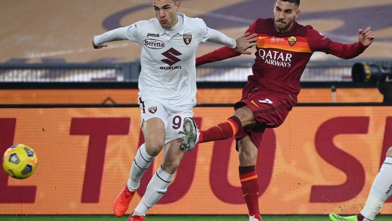Diretta Roma-Torino 0-0: espulso Singo, granata in dieci