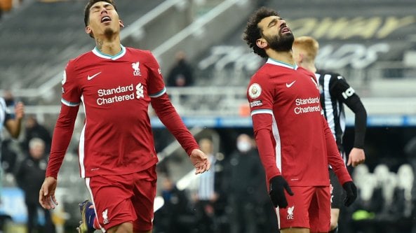 Premier league, è il Liverpool dei piccolissimi passi: pari anche con il Newcastle