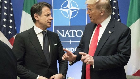 Effetto Usa su Conte: 