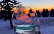 Cosa succede a una bolla di sapone quando si congela: la sorpresa del fotografo
