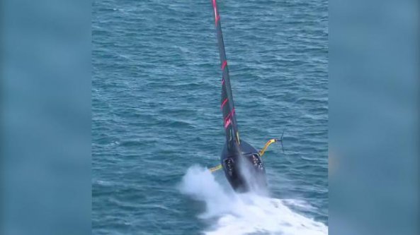 Luna Rossa rischia di ribaltarsi: l'improvvisa virata è impressionante
