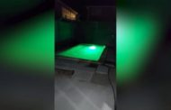 La scossa è talmente forte che fa uscire l'acqua dalla piscina di una casa in Cile