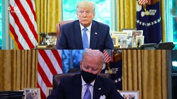 Biden ha riarredato lo studio ovale: via le bandiere di Trump, arrivano MLK e una pietra lunare