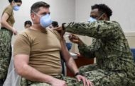 E i militari americani in Campania si vaccinano con 