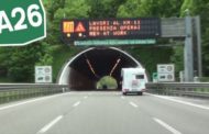 Incidente sulla A26, lievemente ferito un operaio che lavora in cantiere