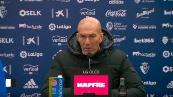 La rabbia di Zidane: 