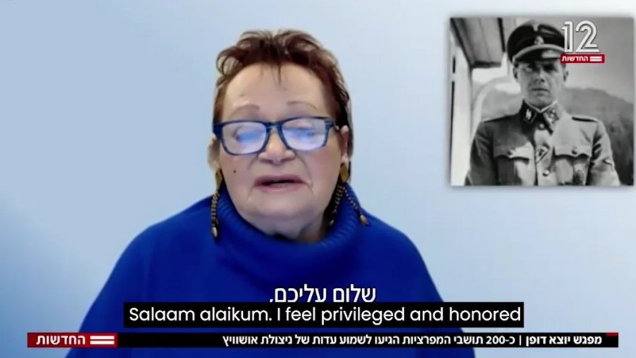Giornata della memoria, per la prima volta insieme giovani arabi e israeliani ascoltano il racconto di una sopravvissuta di Auschwitz