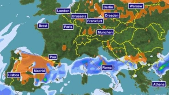 Neve anche a bassa quota, vento e pioggia: buona parte dell'Italia nella morsa del maltempo