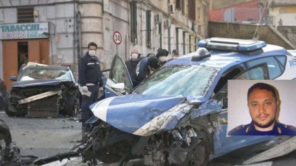 Poliziotto ucciso a Napoli, targa in memoria di Apicella. La moglie: 