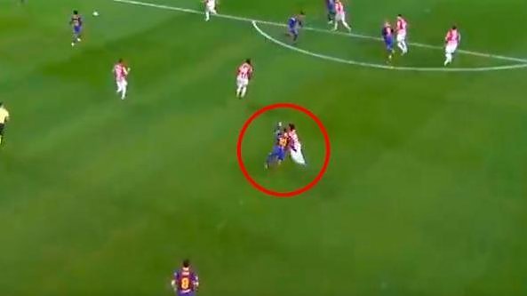 La prima espulsione di Leo Messi col Barcellona dopo più di 700 partite