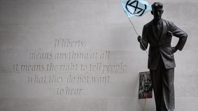 George Orwell, il fantasma della libertà
