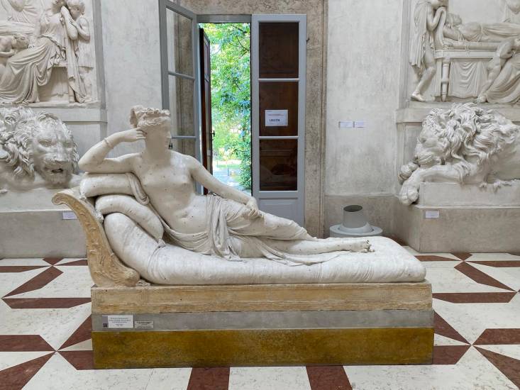 La Paolina di Canova si rimetterà in piedi