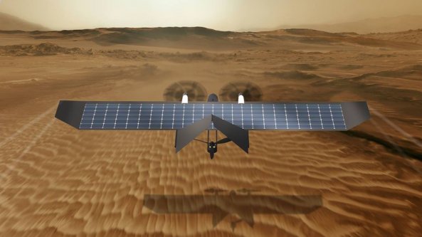 Un drone solare italiano per missioni su Marte