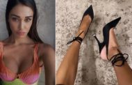 Belen Rodriguez ruba una foto a una russa. Sbugiardata in diretta
