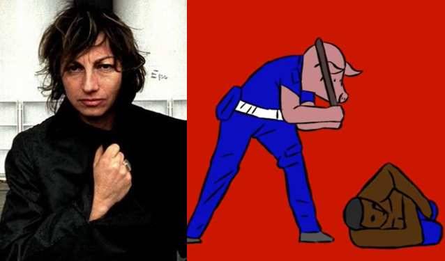 I poliziotti con la faccia da maiale. Il filmato choc di Gianna Nannini