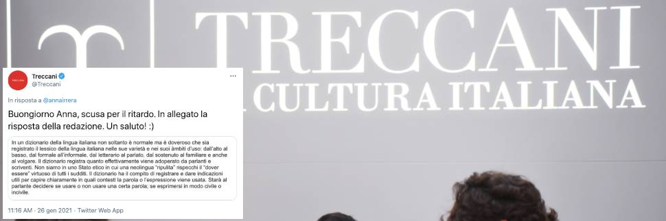 Lezione di Treccani ai buonisti: 