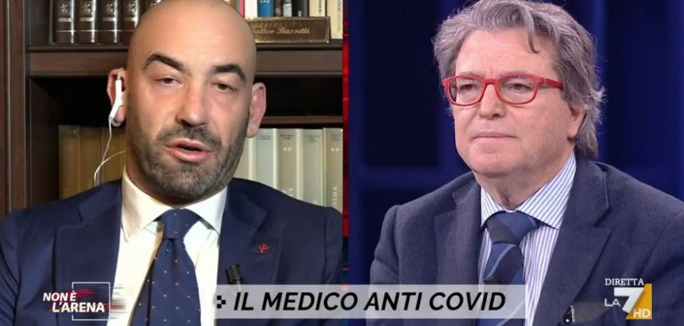 Bassetti asfalta il medico no-vax 