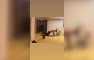 Paulo Dybala prova ad allenarsi anche a casa, ma il cane non è d'accordo