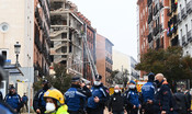 Le immagini dell'esplosione a Madrid