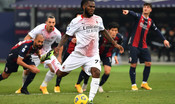 Il Milan espugna Bologna con due rigori e resta primo
