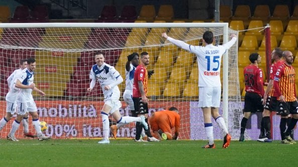 Benevento-Atalanta 1-4: Ilicic dà spettacolo