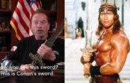 Schwarzenegger vs. Trump: usa la spada di Conan come metafora dell'America