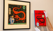 Un quadro di Hergé con Tintin venduto all'asta per 3,2 milioni di euro